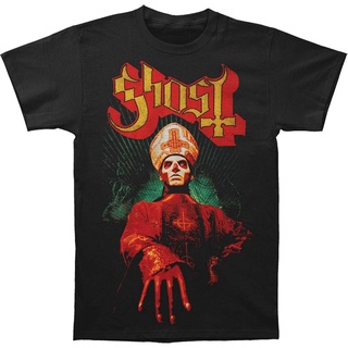 เสื้อยืด พิมพ์ลาย Ghost B C  S Ring Photo สีดํา สไตล์คลาสสิก สําหรับผู้ชาย