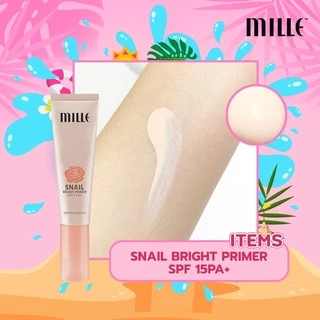 Mille Snail Bright Primer 8/15/30ก. / Blink Bright Body Tone Up Cream 150 g. มิลเล่ สเนล ไบร์ท ไพรเมอร์ ผิวหน้า / ผิวกาย