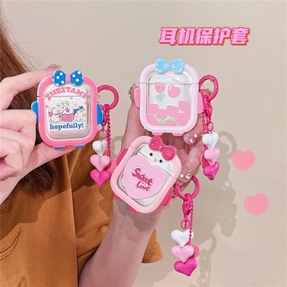 เคสหูฟังไร้สาย ลายน่ารัก สําหรับ AirPods Pro AirPods 1 2 3