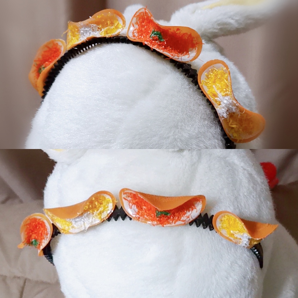 🍭🍭 ที่คาดผมผลไม้ ทุเรียน มังคุด ขนมเบื้อง ที่คาดผมน่ารัก 🍭🍭 - รูปที่ 5