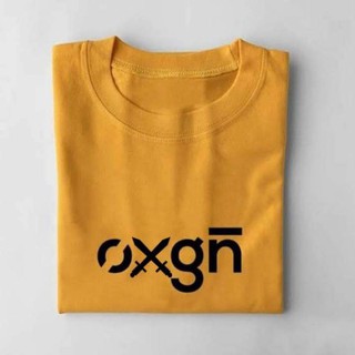 AYA Shord oxgen เสื้อยืดคุณภาพสูง unisex พิมพ์ COD &gt;E#