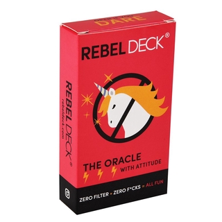 Rebel Deck Tarot ชุดไพ่ทาโร่ต์ของเล่นสําหรับครอบครัว