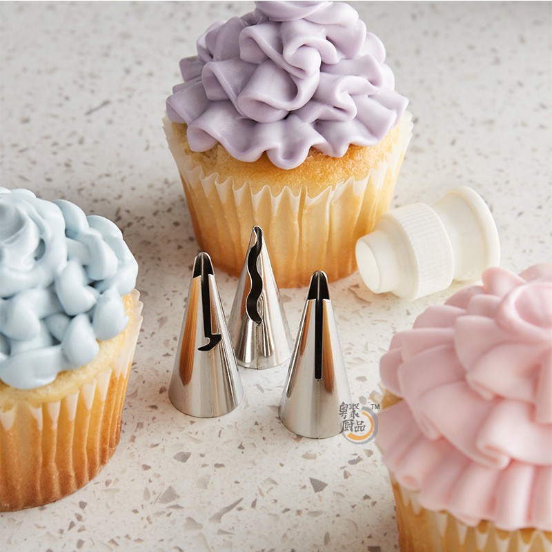 🍰BY🍰หัวบีบคัพเค้กขนาดเล็ก แต่งหน้าเค้ก ขนาด 1.8*3.6ซม