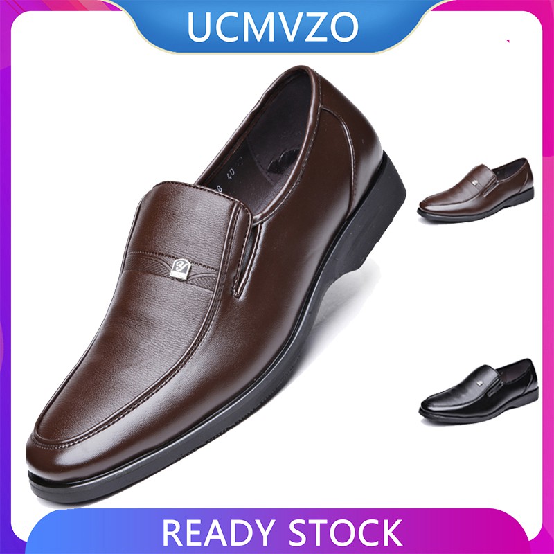UCMVZO รองเท้าหนัง oxfords รองเท้าทํางานเป็นทางการสําหรับผู้ชาย