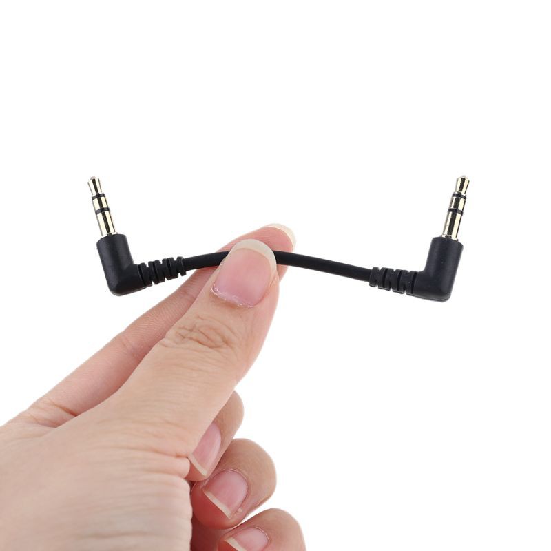 Vivi สายสัญญาณเสียง 90 องศามุมขวา 3 . 5 มม . แจ็คสายสัญญาณเสียงสเตอริโอ Aux