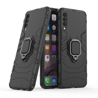 เคส Samsung Galaxy A50S ฮาร์ดเคสกันกระแทกเคสโทรศัพท์ Hybrid Armor Shockproof Ring Case Samsung A50S Cover Stand