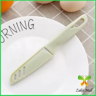 Zakii Mall มีด มีดปอกผลไม้ มีดเล็ก มีสแตนเลส มีดหั่น มีดทำครัว มีดพกพา มีดหลากสี Fruit Knife