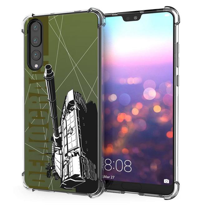 เคส สำหรับ Huawei P20 Pro War Series 3D Anti-Shock Protection TPU Case [WA001]