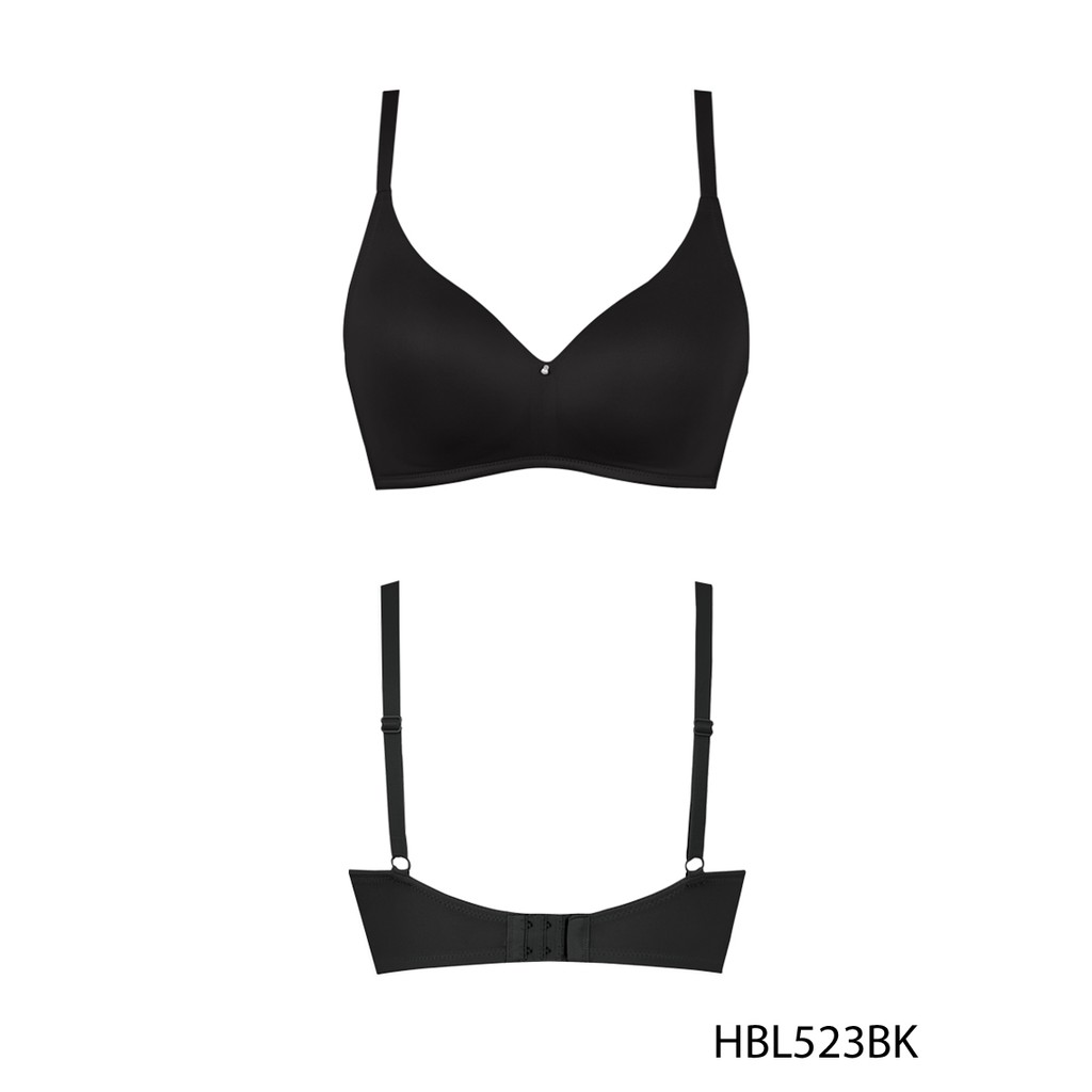 Sabina เสื้อชั้นใน Habpy Lady (ไม่มีโครง) รหัส HBL523BK สีดำ