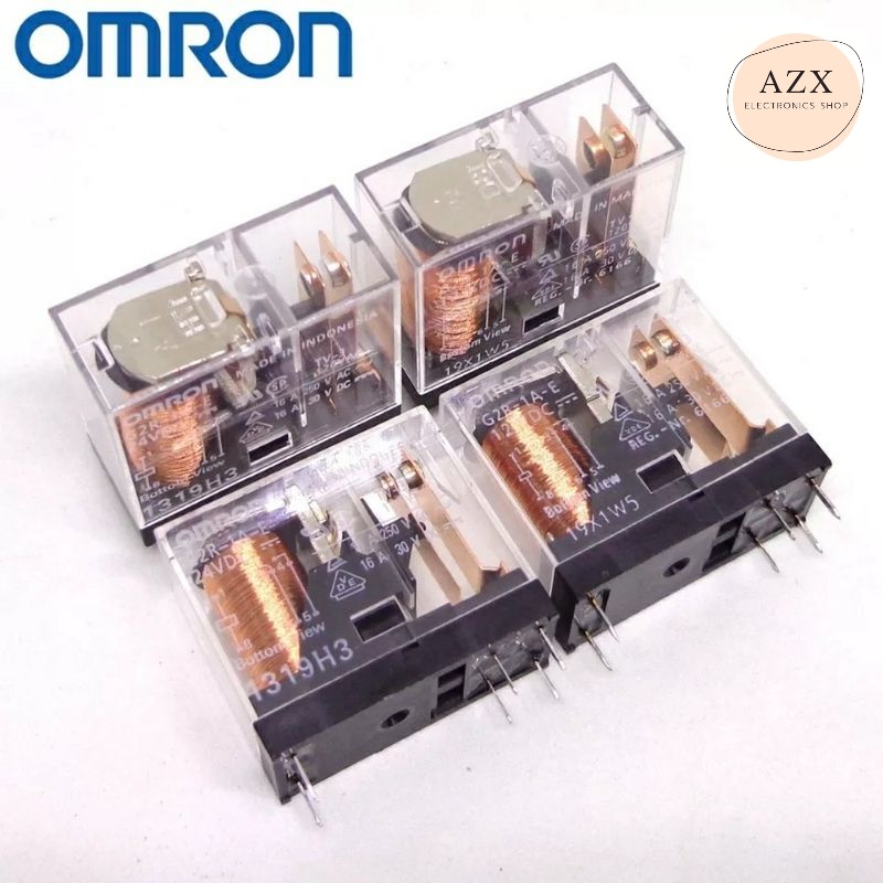 สต๊อกไทย รีเลย์G2R-1A-E-12VDC G2R-1A-E-24VDC G2R-1A-E 12V 24V 16A 6PINยี่ห้อ ส่งทุกวัน