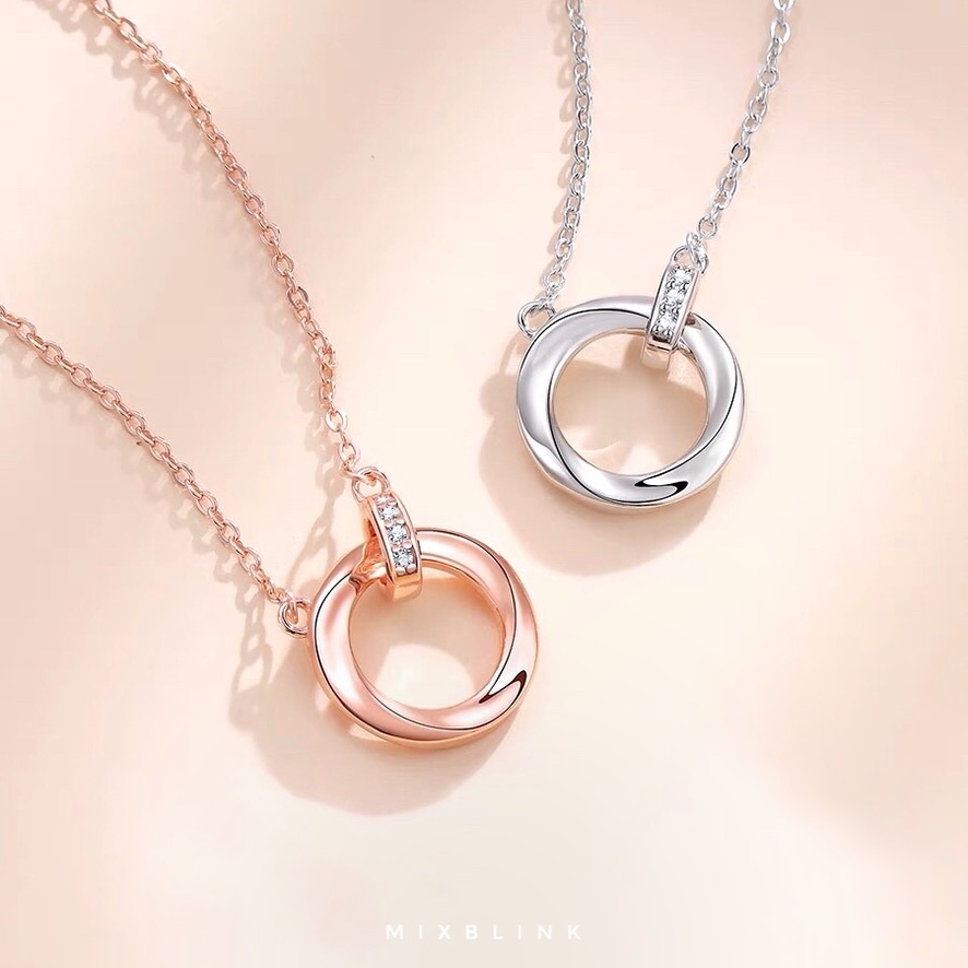 สร้อยคอ เงินแท้ 92.5% ส่งฟรี EMS ♡ รุ่น Round ♡ - ( #G24 )