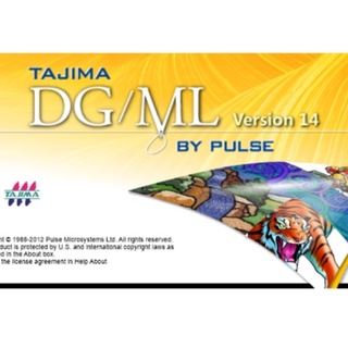 โปรแกรมปัก ของ ทาจิมา แท้ TAJIMA DGML V14. FROM PULSE  DIGITIZING EMBROIDERY SOFTWARE GENUINE