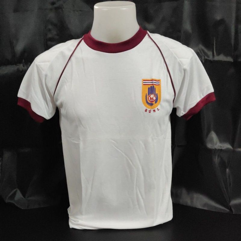 เสื้อยืดบุไหล่ อปพร.ผ้าคอตตอนเเท้100%