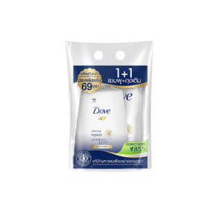 Dove Shampoo 900 ml. + Refill 580 ml. (เลือกสูตรด้านใน)