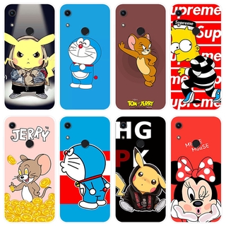 เคสสำหรับ Huawei Y6S Case Silicone Back Cover Soft Casing HUAWEIY6S cartoon TPU เคส