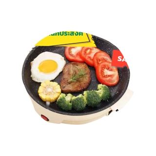 (ลูกค้าใหม่ 1 บาท) ZW4WJ7EL ซื้อครบ 300 ลดทันที 60 บาท กระทะไฟฟ้าอเนกประสงค์ หม้อไฟฟ้า 22 CM