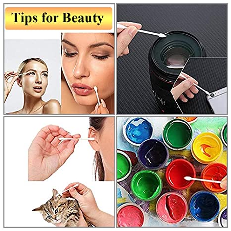 25 ชิ้น / ถุง สําลีก้านนุ่ม แบบใช้แล้วทิ้ง สําหรับ AirPods หูฟัง พอร์ตชาร์จโทรศัพท์ ทําความสะอาด / สําลีแต่งหน้า สําหรับทําความสะอาดหู เครื่องประดับ - รูปที่ 7