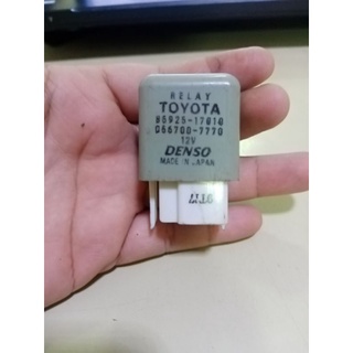 รีเลย์โตโยต้า Relay TOYOTA​ 86925-17010 5ขา 12v มือสองญี่ปุ่น