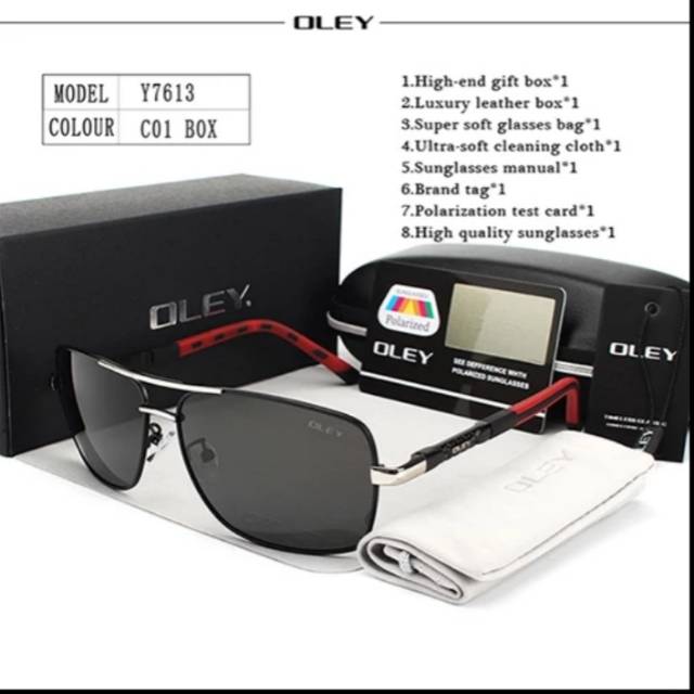 แว่นตาโพลาไรซ์ OLEY*