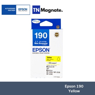 [หมึกพิมพ์] Epson 190 [T190490] Ink cartridge (Yellow:สีเหลือง)