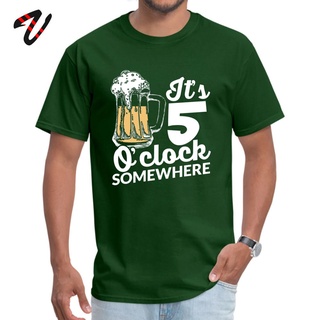 คอลูกเรือเสื้อยืด พิมพ์ลาย Its 5 Oclock Somewhere Rife Tees Ahegao Heathers สําหรับผู้ชายS-5XL