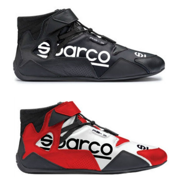 SPARCO Racing ทนไฟ F1 รองเท้าแข่ง FIA ได้รับการรับรอง APEX RB-7 หนังนิ่ม Go kart รองเท้าหุ้มข้อสูง