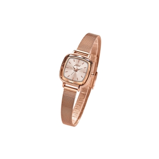 โปรโมชั่น : นาฬิกาข้อมือควอตซ์แฟชั่น สายแสตนเลส ทรงสี่เหลี่ยม ขนาดเล็ก สําหรับผู้หญิง