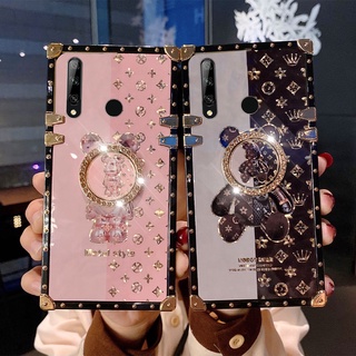 เคส Huawei Y9s / Y9 2019 / Y9 Prime 2019 / Y7A / Y6P เคสโทรศัพท์ ลายการ์ตูนหมี แฟชั่น