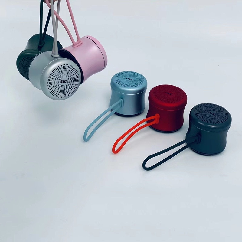EWA A119แบบพกพาลำโพงไร้สายบลูทูธ TWS IPX7กันน้ำ Ultra Mini Bluetooth ลำโพงลำโพงขนาดเล็กกล่องโลหะ EWA