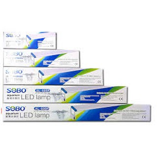 โคมไฟตู้ปลา สีขาวฟ้า LED LAMP SOBO AL 200-600Pสินค้าดี