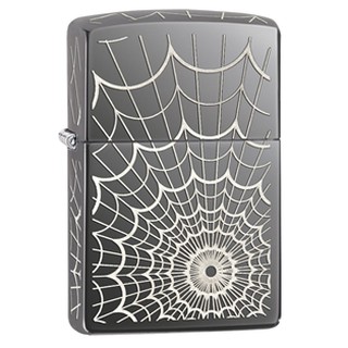 ไฟแช็ค Zippo Web All Over Black Ice (28527)