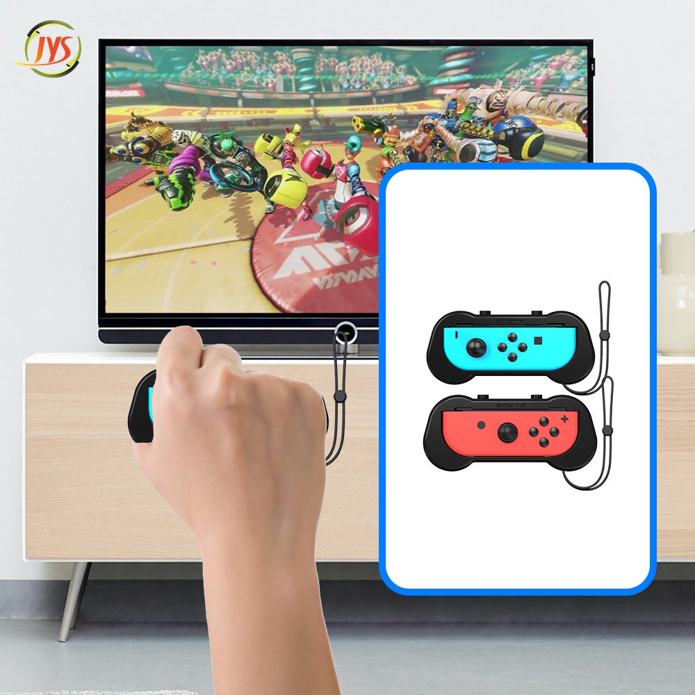 10 in 1 Nintendo Switch Oled ชุดอุปกรณ์เสริมเกม NS Joycon Controller Somatosensory Sports Suit Handle Grip Joystick Kit สําหรับ Switch #3