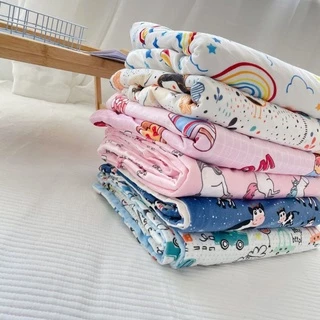 C0030 ผ้าห่มดอทขนมิ้งค์ กันสะดุ้ง เด็กแรกเกิด ผ้าห่มเด็ก ขนาด 110x150 cm.