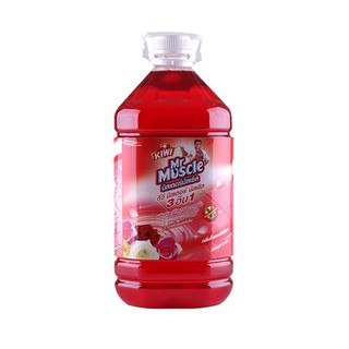 น้ำยาถูพื้น KIWI MR.MUSCLE โรแมนติกโรส 5.2 ลิตร  LIQUID CLEANING FLOOR KIWI MR.MUSCLE ROMANTIC ROSE 5.2L