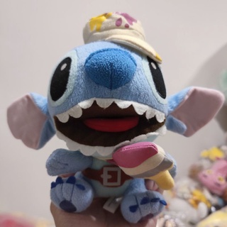 ตุ๊กตา สติช Stitch ชุดช่างทาสี ป้ายดิสนีย์ Disney สภาพสมบูรณ์ สภาพ98% ลิขสิทธิ์แท้