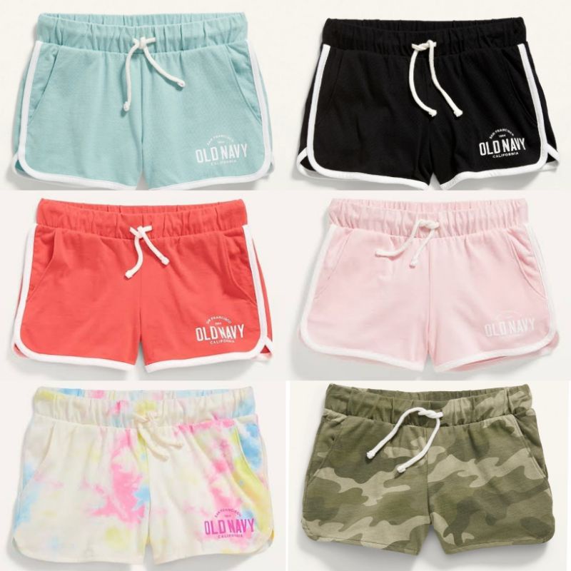 กางเกงขาสั้นกางเกง Hotpants ของเด็กผู้หญิง Old Navy