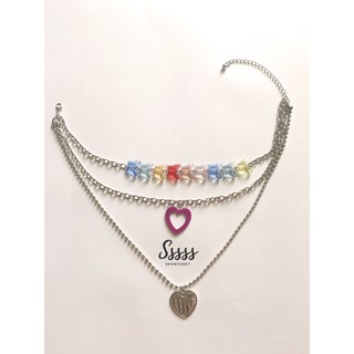 NECKLACE 11 : Heart and Butterfly