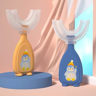 U-YS แปรงฟันเด็ก แปรงซิริโคล ทำความสะอาดได้อย่างหมดจด มี 3 สี ค่ะ