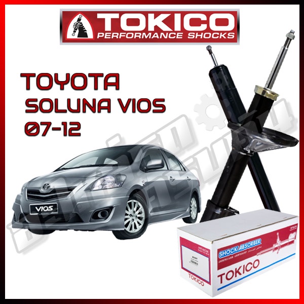 โช๊คอัพ TOKICO สำหรับ TOYOTA VIOS / VIOS NCP93 '2007-2012