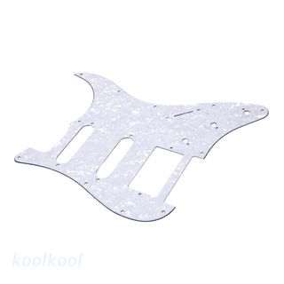 Kool แผ่นกันรอย Pickguard 3 ชั้นสําหรับกีต้าร์ไฟฟ้า Fd St S-S-Double สีขาวไข่มุก