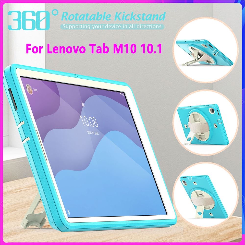 Lenovo tab m10 Case for Lenovo Tab M10 HD TB-X306X/F  Tablet Cover With  Pen Holder Case Cover M10  Inches | Shopee Thailand