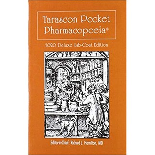 2020 Tarascon Pocket Pharmacopoeia 🔵 Deluxe Lab-Coat Edition - ISBN : 9781284196160