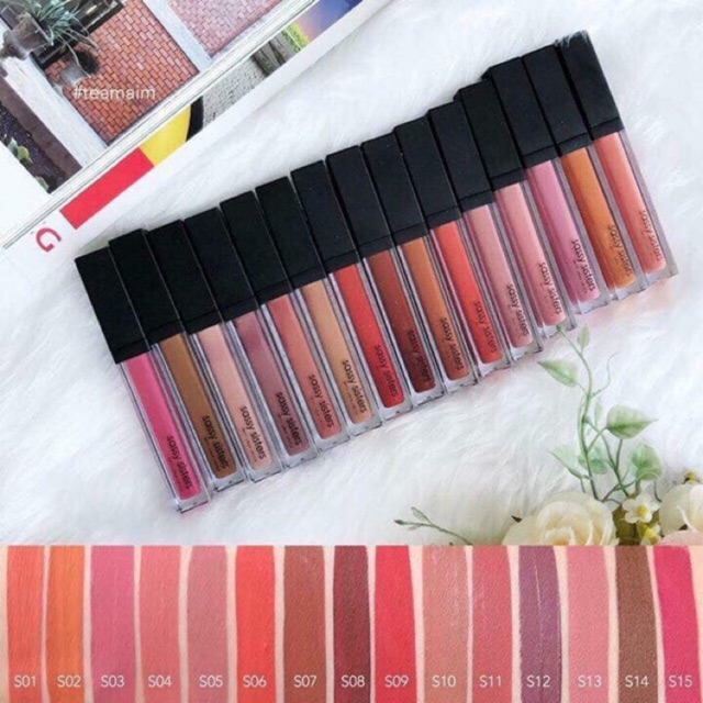 ขายsale 59 ลิปแมท sassy sisters​ เลือกสีทางแชท