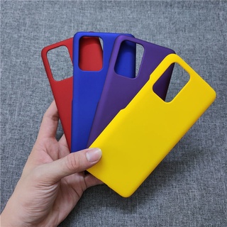 เคสโทรศัพท์มือถือ แบบแข็ง เนื้อแมตต์ สีเหลือง สีดํา สําหรับ Xiaomi 11i Redmi Note 10 Pro 4G 5G POCO M3 X3 NFC