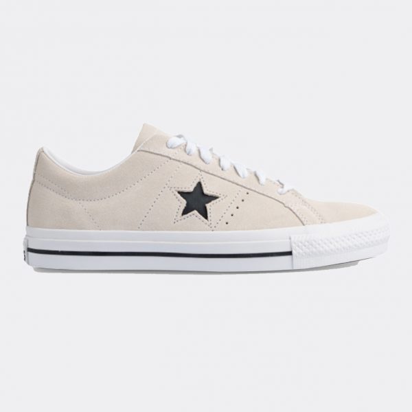 Converse รองเท้าผ้าใบ One Star Pro Suede Ox | Cream ( 172950CS2CMXX )
