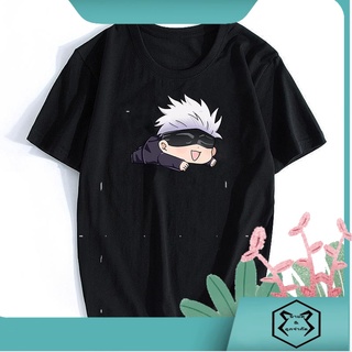 【🔥🔥】เสื้อยืดแขนสั้นลําลอง พิมพ์ลายอนิเมะ Jujutsu Kaisen สไตล์ฮาราจูกุ สําหรับผู้หญิง และผู้ชาย