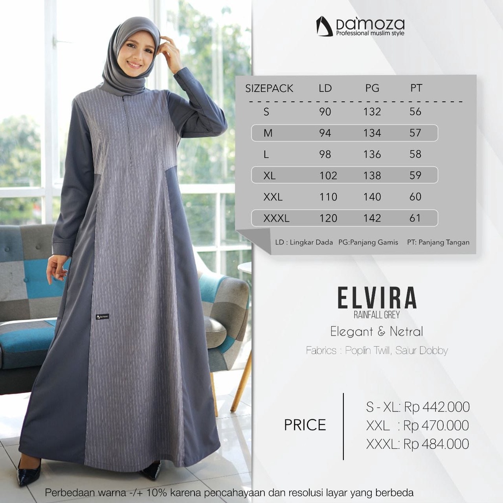 DAMOZA ELVIRA GREY**