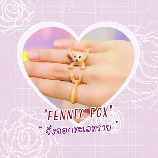 Ring / แหวน : Fennec fox / จิ้งจอกทะเลทราย