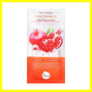 LULU Natural Pomegranate Refreshing Daily Mask 22ml.