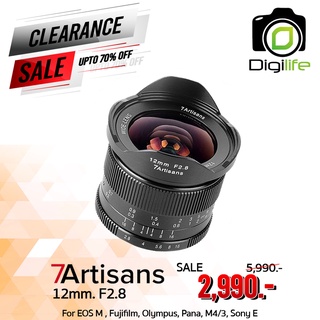 7Artisans Lens 12 mm. F2.8 Super Wide For Mirrorless • เลนส์มือหมุน